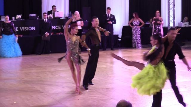 Shane & Shannon Jensen - Cha Cha - Dance Vision National Professional Rhythm Champions смотреть онлайн