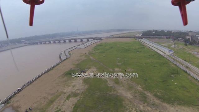 Flying Over Sabarmati River-Front Ahmedabad GO PRO смотреть онлайн