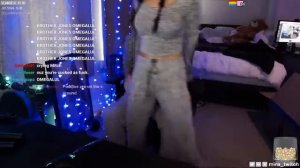 MIRA DOES A LAP DANCE LIVE