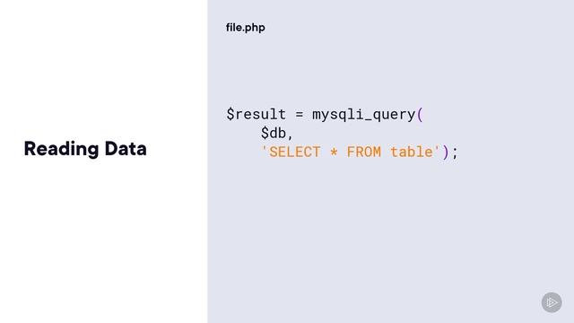 35. Reading Data смотреть онлайн