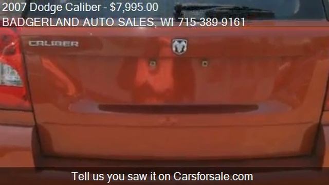 2007 Dodge Caliber Base for sale in MARSHFIELD, WI 54449 at смотреть онлайн