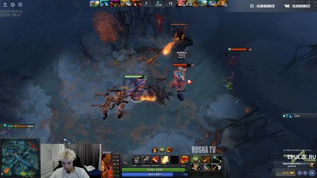 АЛОХА И ФН УГОРАЮТ + СОННЕЙКО В ТИМЕ ПРОТИВ СЁМЫ ИЗ ВЕГИ! АЛОХА СТАРАЕТСЯ НА ДУМЕ! смотреть онлайн