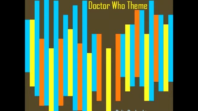 Delia Derbyshire - Doctor Who Theme смотреть онлайн