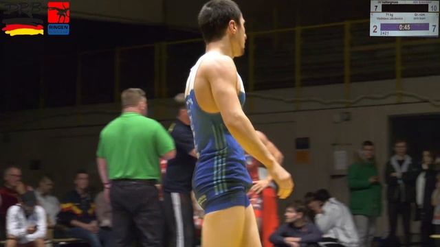 RINGEN BUNDESLIGA: SV Hallbergmoos - ASV Schorndorf 71kg GR - Vladislavs Jakubovics vs. Idris Ibaev смотреть онлайн