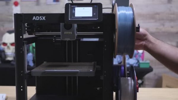 Обзор 3d принтера Flashforge AD5X (на русском)