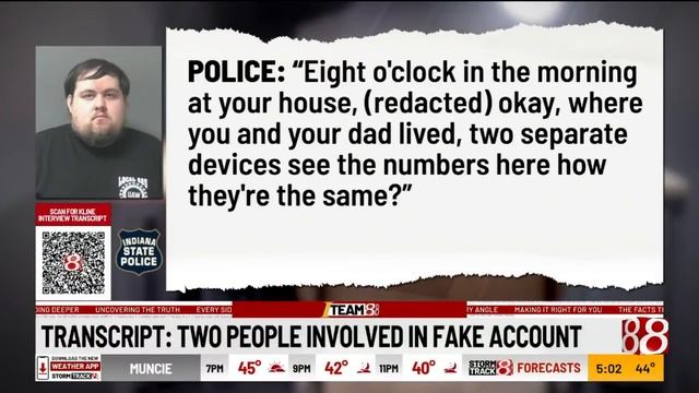 Transcript of Police Interview with Kegan Kline смотреть онлайн