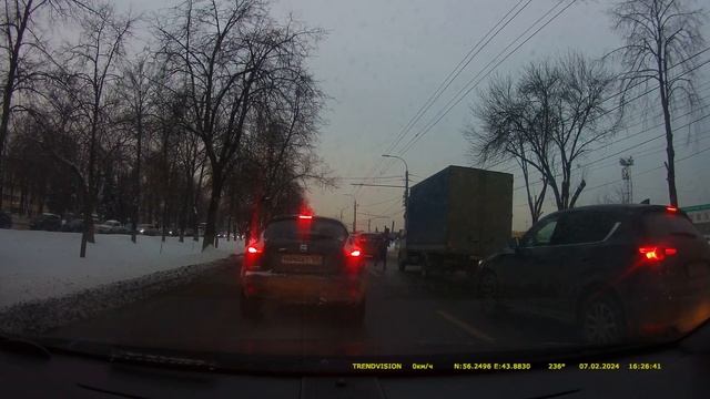 Газель и зеркало. Н682РА152 07.02.2024 16:27 смотреть онлайн