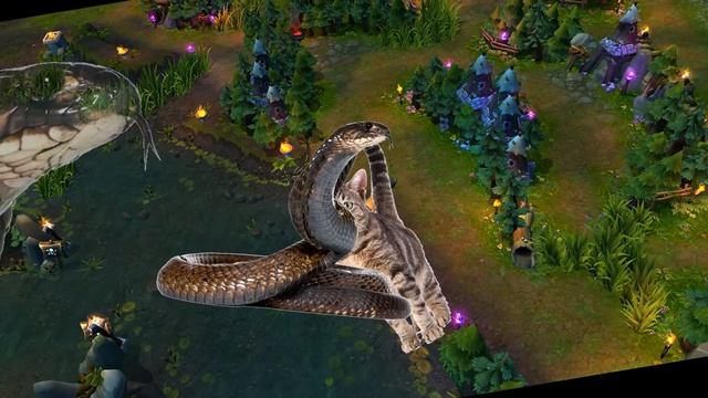 LEAGUE OF LEGENDS - Cassiopeia vs. Katarina (FAN ANIMATION) смотреть онлайн