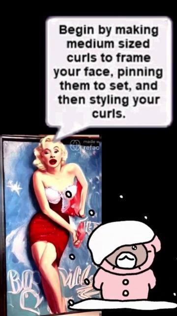 How to Get Marilyn Monroe Curls #shorts @hardrockinstrumental смотреть онлайн