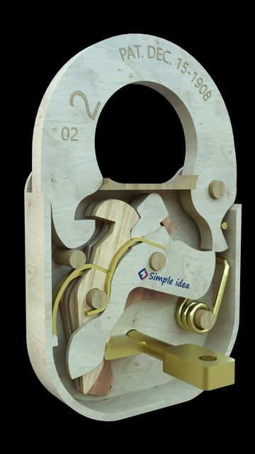 Secret Wooden Padlock смотреть онлайн