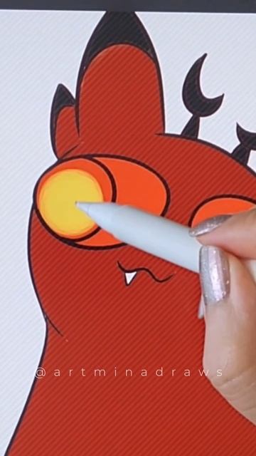 Drawing "Cursed Cat Alastor" from "Hazbin Hotel" #painting #cutecat #cartoonart #hazbinhotelalastor смотреть онлайн
