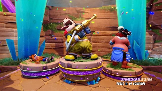 Crash Team Racing Nitro-Fueled - Victory Animations of New Legendary Skins and Characters | Nina смотреть онлайн
