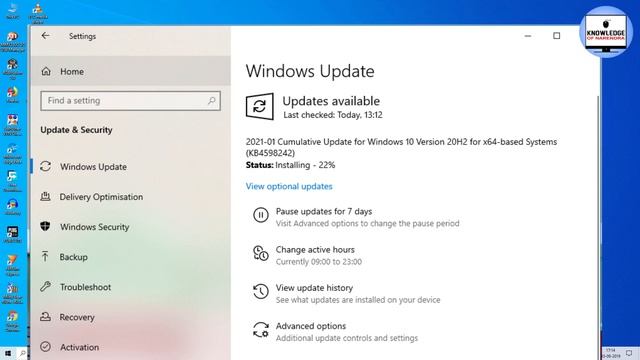Windows 10 Security Update KB4598242 | windows 10 January 2021 update | Hindi. смотреть онлайн