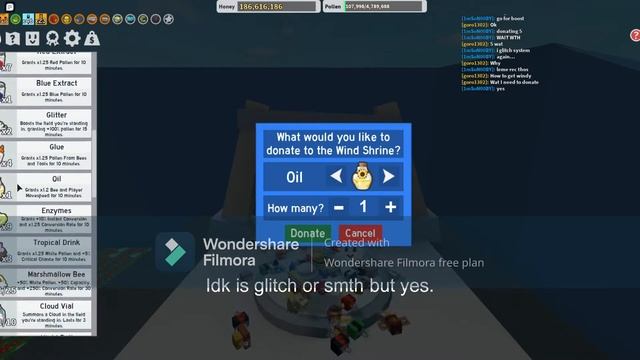 Just first edited video. | Glitch Bee Swarm Simulator :o смотреть онлайн