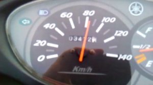 Yamaha Cygnus RS 125 acceleration