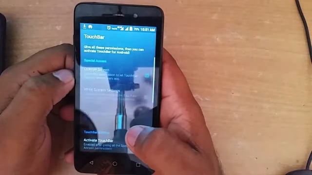 MacBook Pro Touch Bar On Any Android Device ---Without Root ----/ Techno K3
