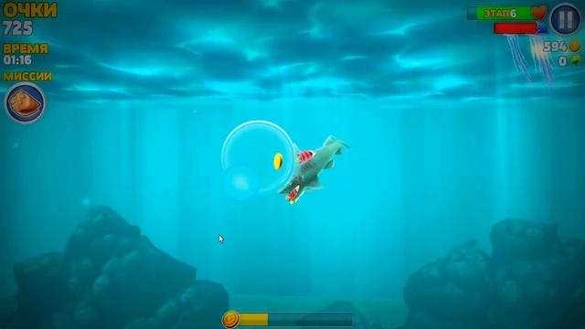 Hungry Shark Evolution прохождение (01) смотреть онлайн