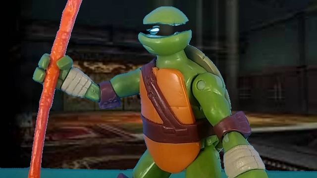TMNT 2012 Weapon Switch stop motion remake!!! смотреть онлайн