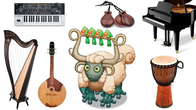 Огненный Оазис - Все Актёры Озвучки и Инструменты Монстров (My Singing Monsters) (Мсм)