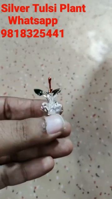 Silver Tulsi Plant | #limitededition #jewellery #silver #trending #maa #tulsi смотреть онлайн