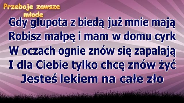 Krystyna Prońko - Jesteś lekiem na całe zło ( karaoke ) смотреть онлайн