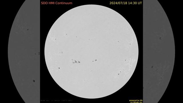 태양 전면 주간 동영상 (weekly solar full-disk movie : 2024. 7. 15 ~ 7. 21) #sun #solar #sunspot #태양 #흑점 смотреть онлайн