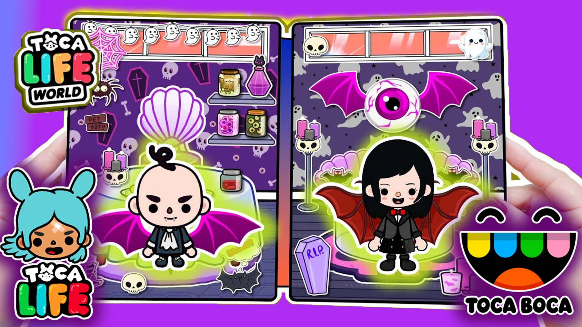 ТОКА БОКА СЕРИАЛ КОМНАТА ВАМПИРА БУМАЖНАЯ ТОКА смотреть онлайн