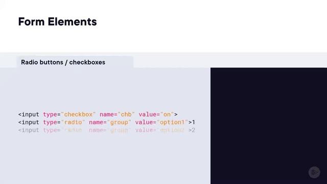 20. HTML Form Elements смотреть онлайн