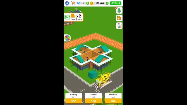 Idle Construction 3D - Прохождение #40. Без прокачки смотреть онлайн