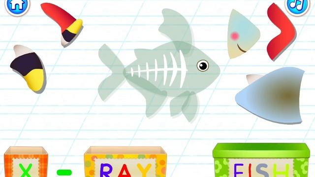 Буква X. Играем и учим Английский алфавит. Логопедический мультик для детей. Обучающие игры. смотреть онлайн