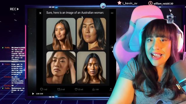 🤣 A LA IA DE GOOGLE NO LE GUSTAN LOS BLANCOS 🤣 смотреть онлайн