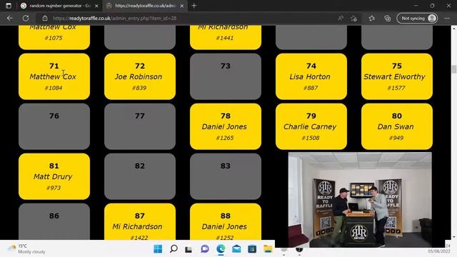 Our first ever Live raffle #1 смотреть онлайн