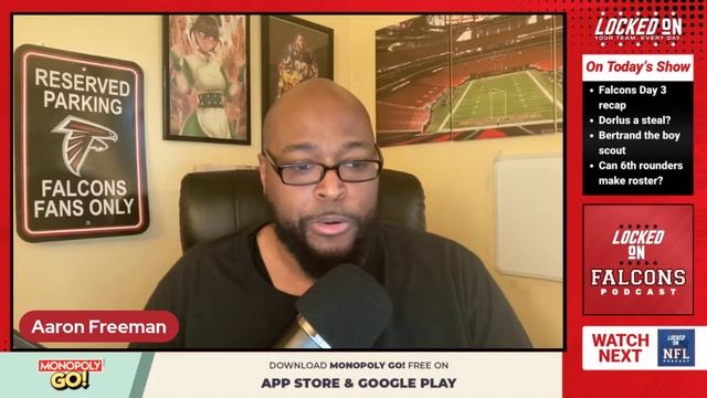 Atlanta Falcons continue loading up defensive front and depth on Day 3 of the 2024 NFL Draft смотреть онлайн