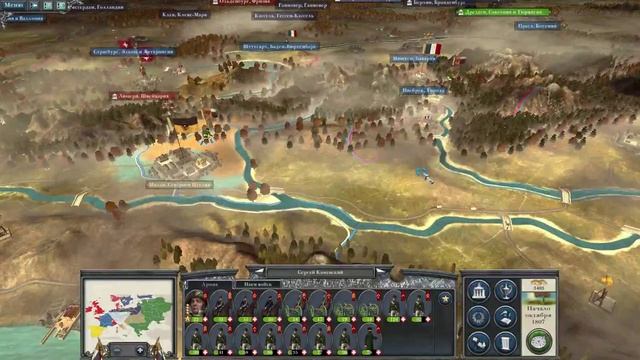 Napoleon Total War. Компания за Россию. Трудное решение... смотреть онлайн