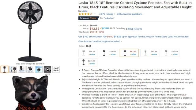 Lasko Oscillating Fan - Amazon Sale Now смотреть онлайн