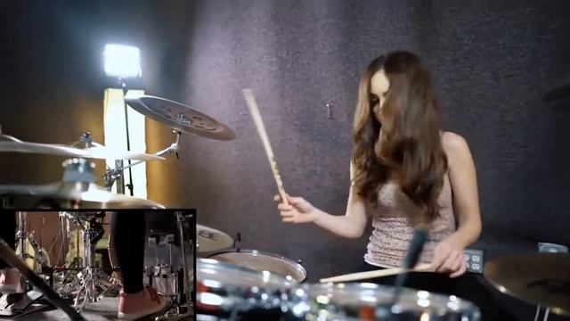 Meytal Cohen - The Light (by Disturbed) Drum Cover