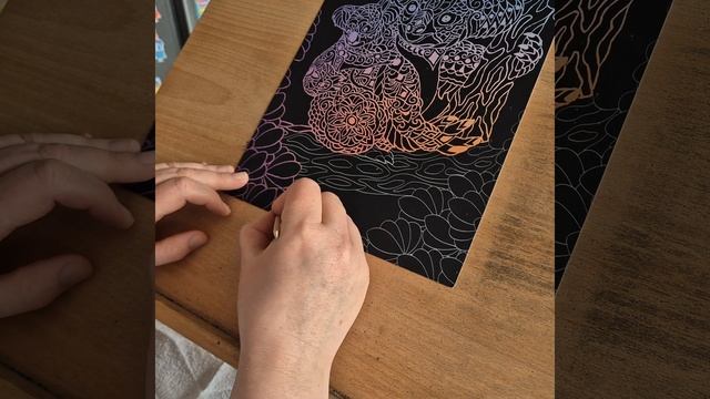 Relaxing ASMR Scratch Art - Koala 8 смотреть онлайн