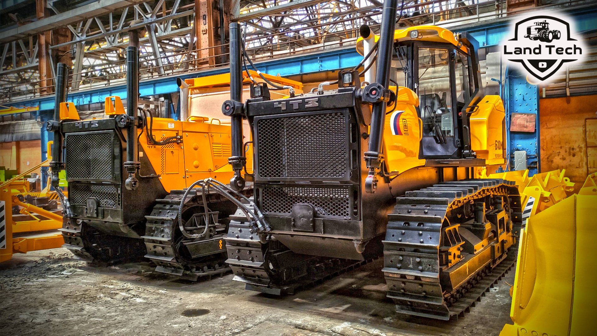 Челябинский Тракторный Завод сегодня! Новый трактор Б11! Обзор бульдозера ЧТЗ - 2025! смотреть онлайн