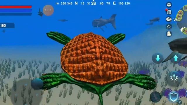 Archelon Simulator - Android Gameplay #6 - Dinosaur Simulator Game смотреть онлайн