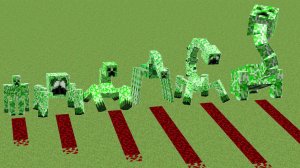 Майнкрафт эксперимент: какой крипер самый красивый???