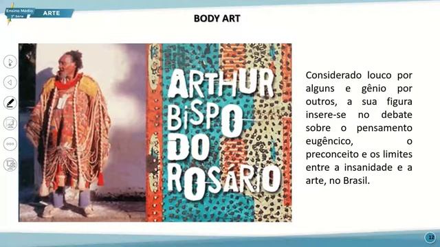 E MÉDIO 2 TARDE ARTE 19 08 2022 EXPRESSÕES E LINGUAGENS DO CORPO PINTURA CORPORAL P1 смотреть онлайн