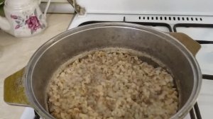 Молочная гречневая каша