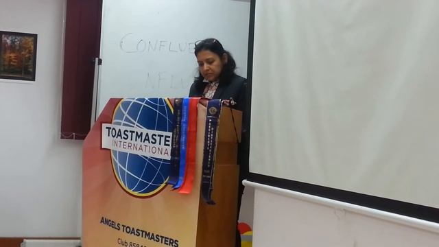 Angel Toastmaster MC Role By Shilpa Dhume, Meeting No. 193 (3 Of 3)