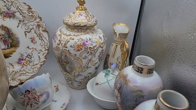 Немного из моей коллекции. Дрезденский фарфор. смотреть онлайн