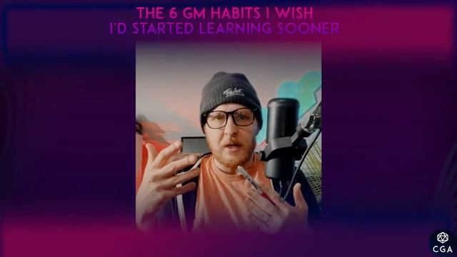 GM habits I wish I'd started learning sooner смотреть онлайн
