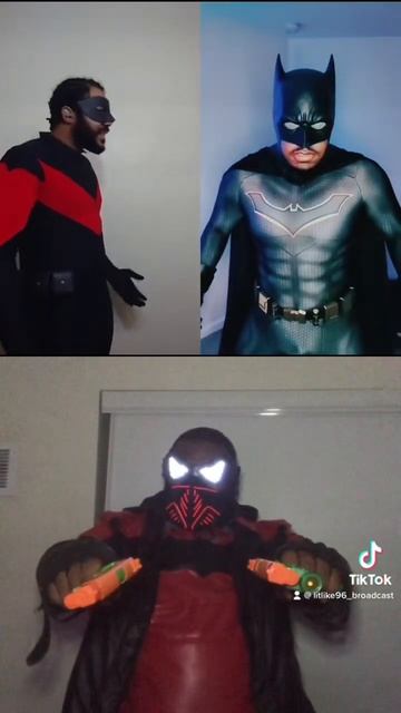 I Just Shoot People… #anime#cosplay#litlike96#blerd#batfamily#dc#redhood#deshawnmartin#nightwing