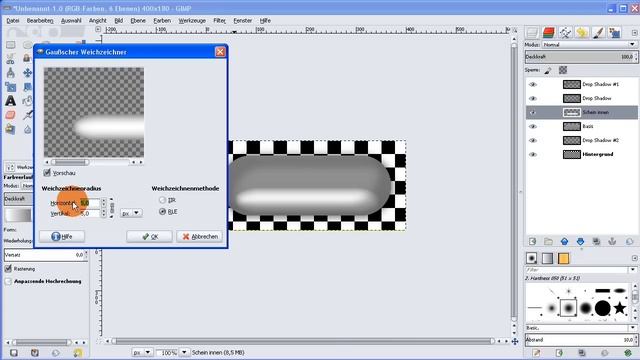 Tut 31 - Deutsch Gimp-Aqua-Style: Einen Button im Aqua-Style mit Gimp 2.8.0 erstellen смотреть онлайн