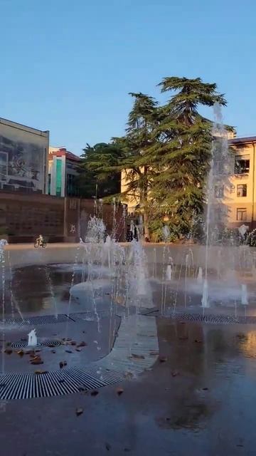 Центр Сочи. Вечереет / Отдых в Сочи 2023