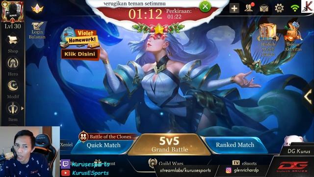 🔴 LIVE STREAM ARENA OF VALOR INDONESIA || AOV || DG KURUS || SUPPORT !!