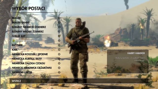 Sniper Elite3 All Skins